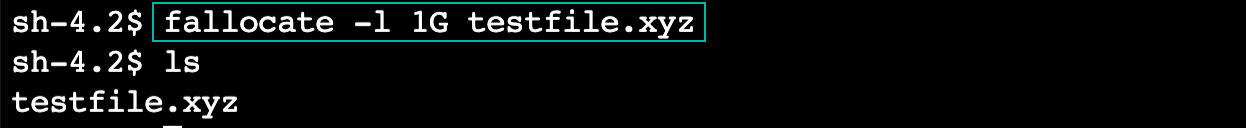Create file
